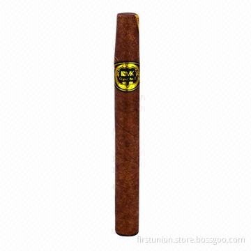 Disposable E-cigar in Dark Brown Appearance, 500-puff, OEM/ODM Orders are Welcome